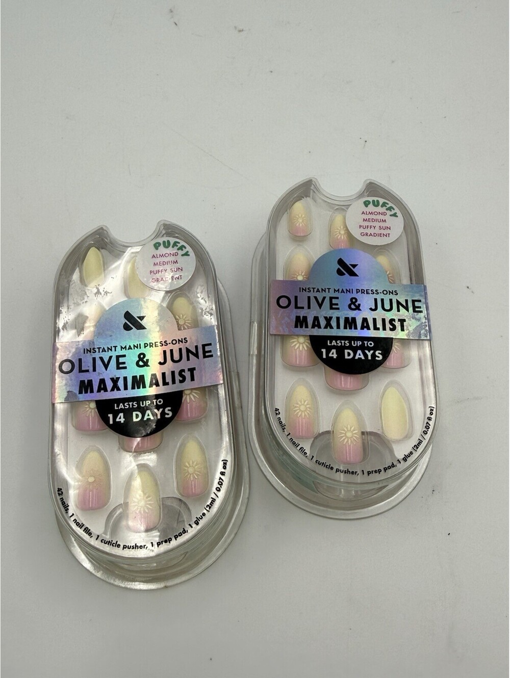 Olive And June Press On Nails Maximalist 2 Sets Puffy